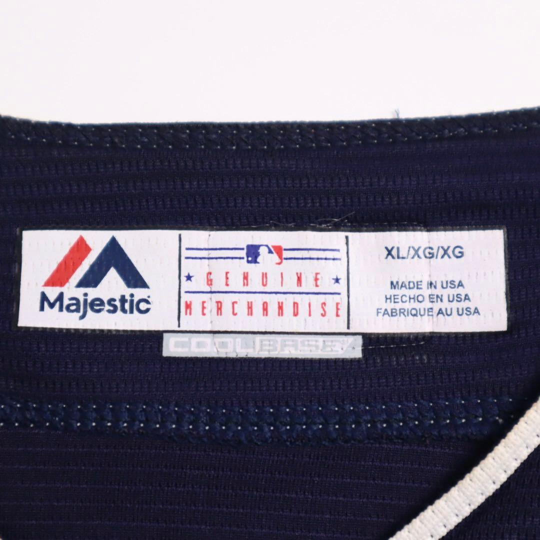 majestic USA製 PADRES パドレス ユニフォーム 刺繍 ワッペン