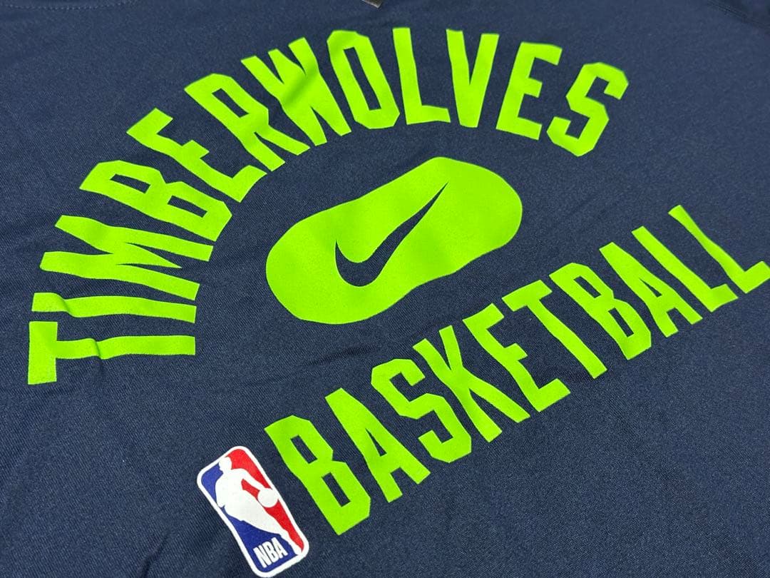 ティンバーウルブズ NBA 選手支給品プラクティスTシャツMサイズ