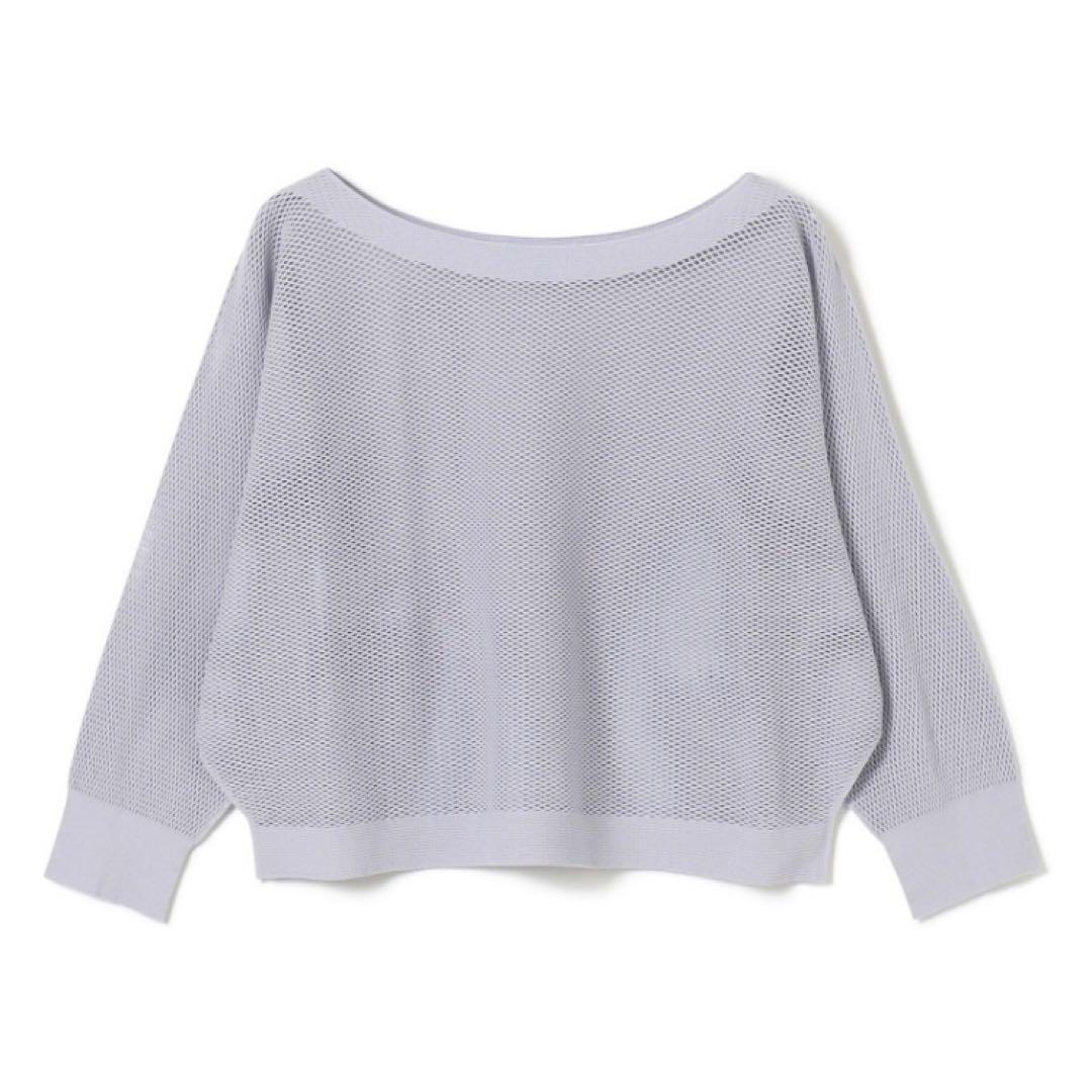 チャコット ノーソーイングニット メッシュ 七分袖Tシャツ ヨガウェア バレエ