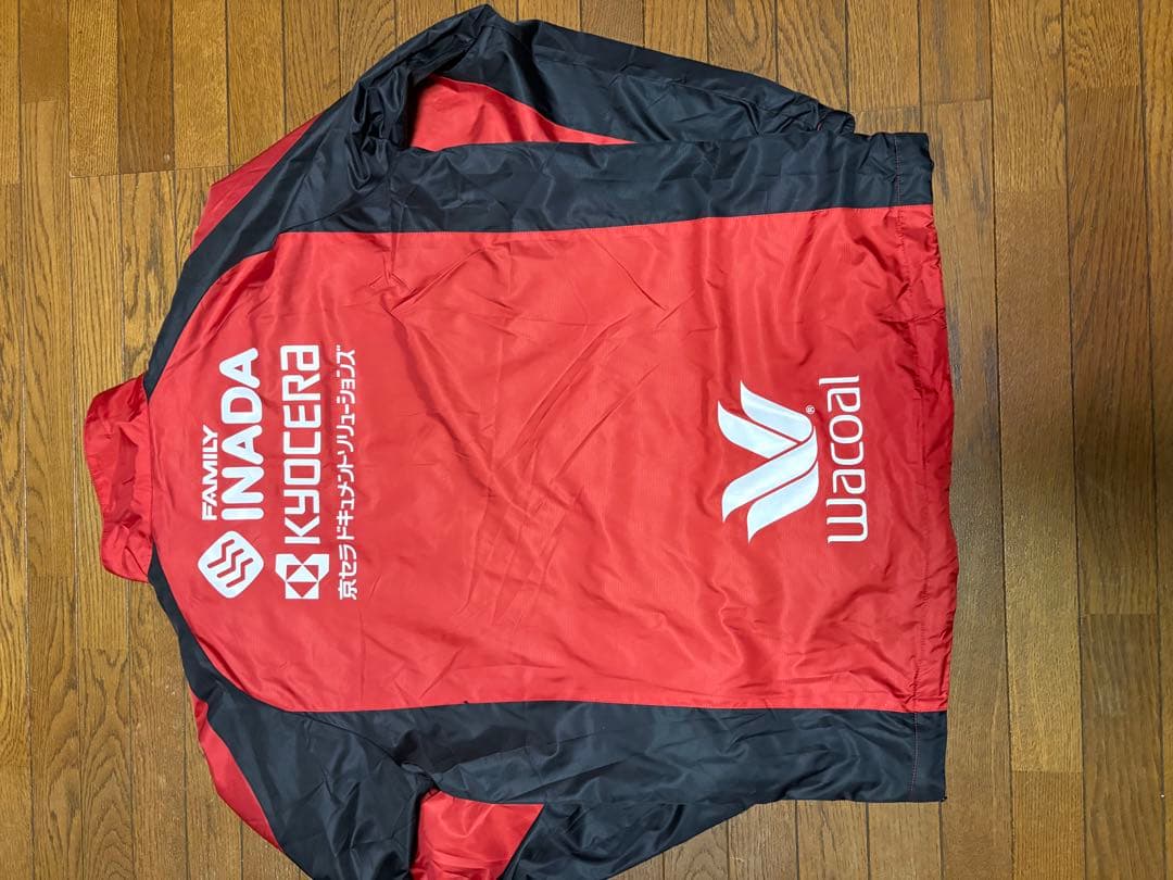極美品 京都サンガFC 選手支給品 ウインドブレーカー ウォーマー