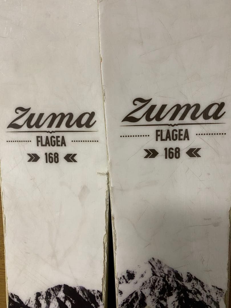 Zuma Flagea 168cm スキー 板+ビンディングセット