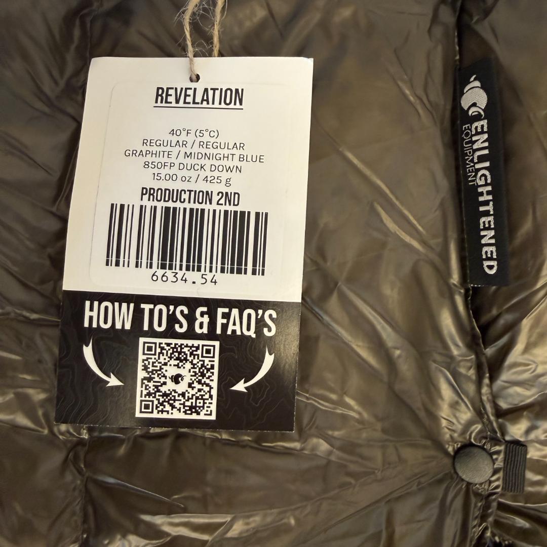 ★新品 EE Revelation 40F 850FP 425g