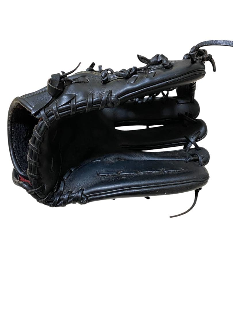 Mizuno pro ミズノプロ　野球　硬式野球グローブ　外野手　ブラックレッド