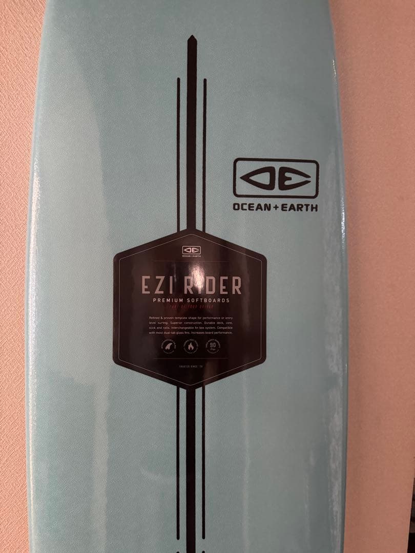 31％OFF！1本限り！O&E ソフトボード『EZI－RIDER7’6”』