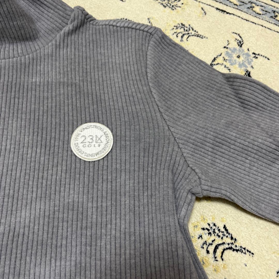 ★２３区ゴルフグランサーモハイネックニットレディースLサイズ美品★