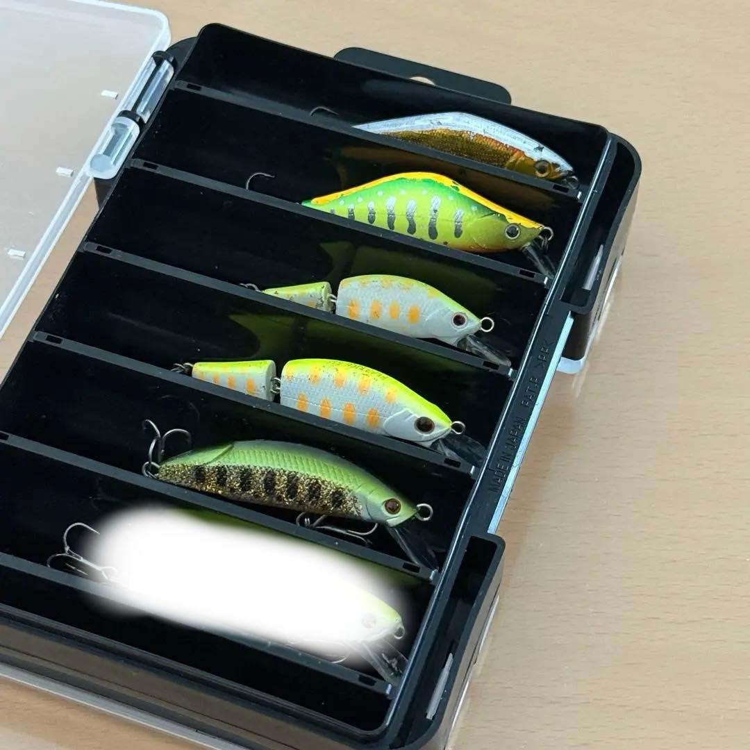 渓流ルアーセット　dコンタクト リュウキ　もののふ　ラクス