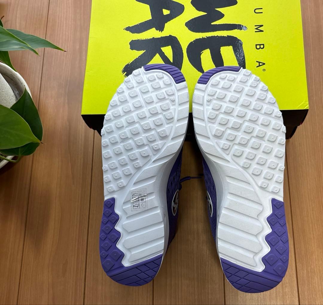 ZUMBAシューズ24.5cm 正規品　 パープル