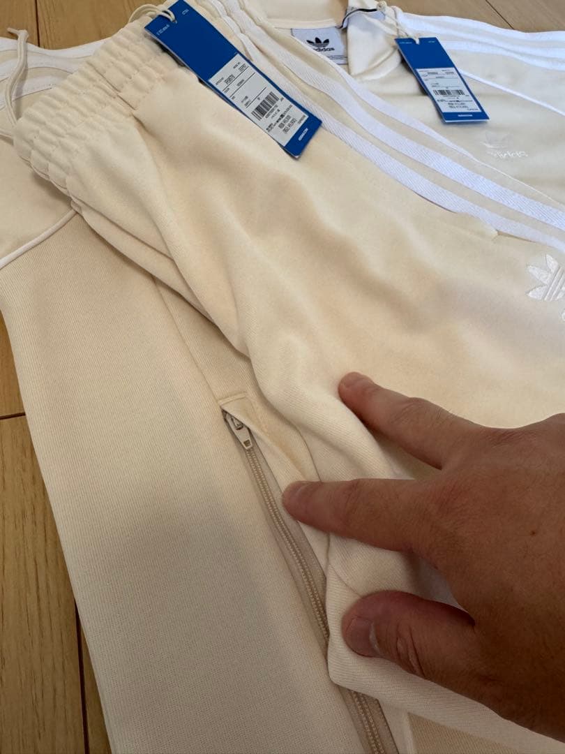 adidasアディダス SSTトラックジャケット&パンツWhite