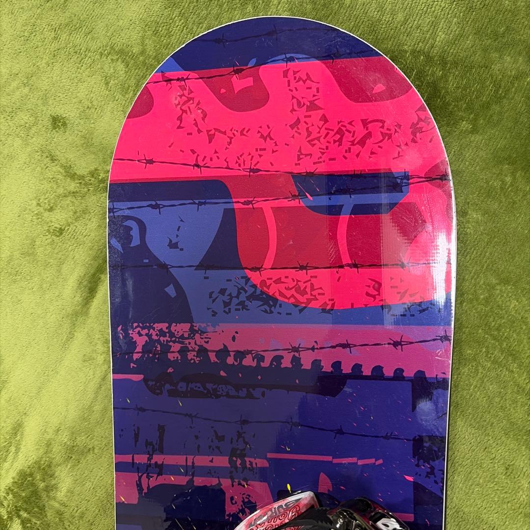 【美品】PHANTOM 150 Burton CARTEL スノーボードGRAY