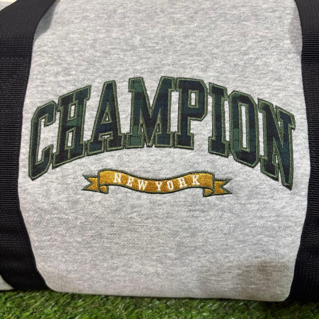 【champion】美品　ゴルフボストンバッグ　チャンピオン　グレー