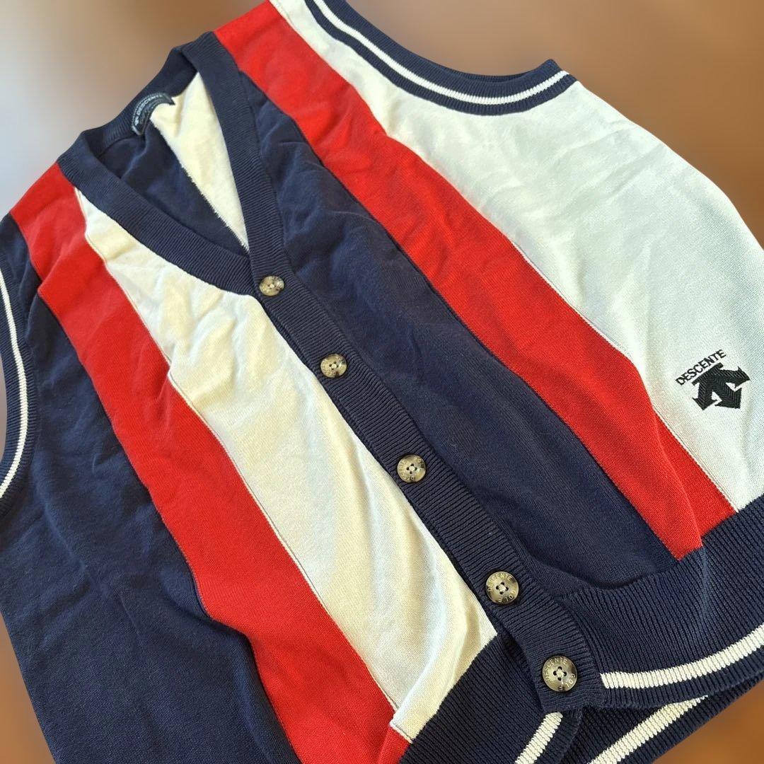 DESCENTE ゴルフコレクション ベスト デサント ゴルフウェア 未着用