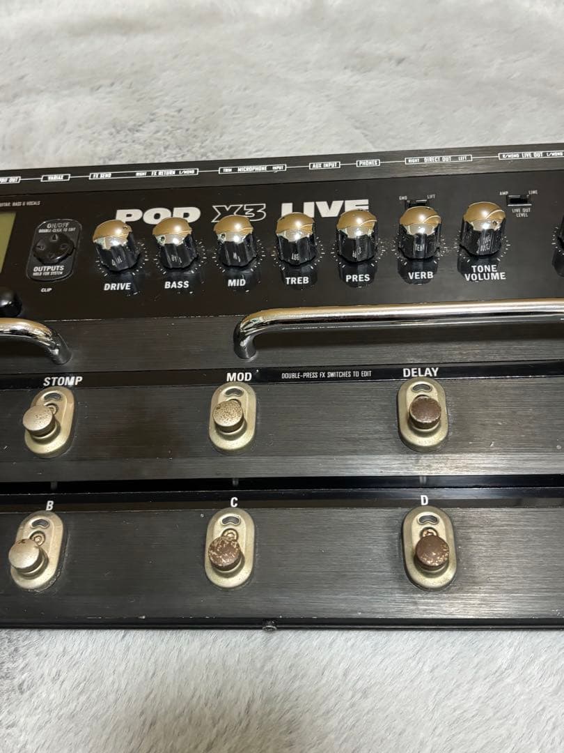 LINE6 POD X3 LIVE ギターエフェクター　ケース付き