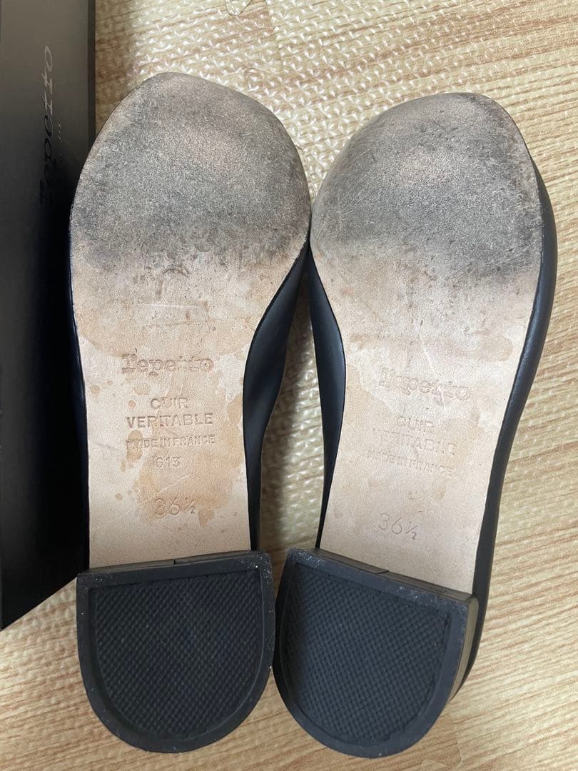 Repetto レペット BALLERINEバレエシューズ36.5 23cm
