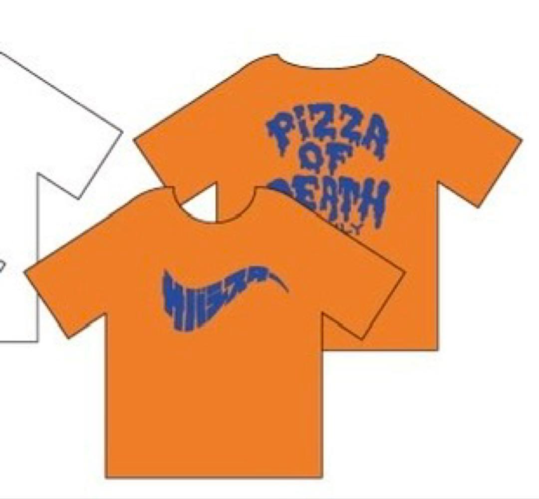 PIZZA OF DEATH Tシャツ オレンジ　サバシスター　L