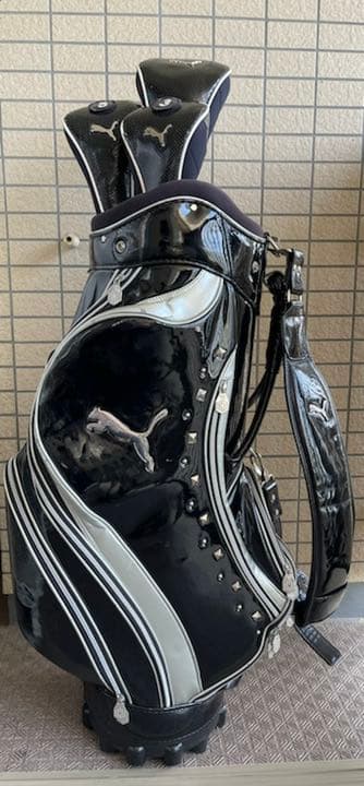 【希少】プーマ ゴルフ キャディーバック おまけヘッドカバー