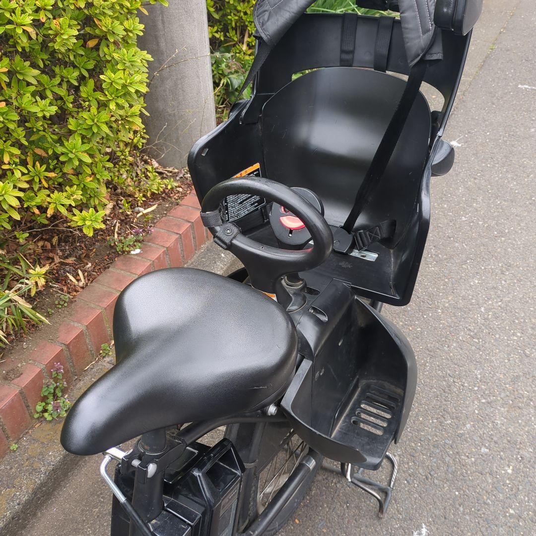 【中古】PAS babby パスバビー ブラック 後ろ乗せシート付き