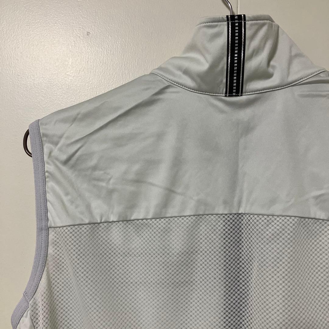 【美品】パールイズミ ストレッチウィンドシェル ベスト フォグ　M