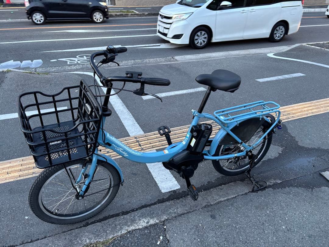 中古20㌅YAMAHA電動アシスト自転車　12.3Ah 大阪　007