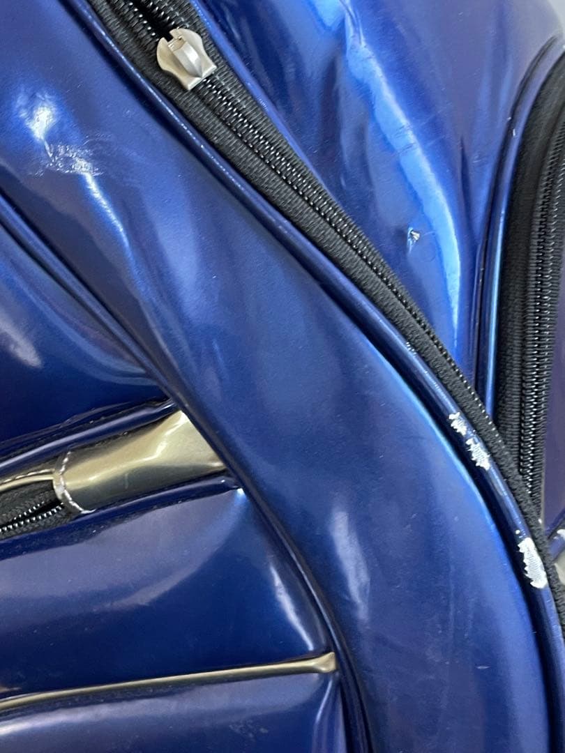 ブリヂストン ゴルフ 9型 キャディバッグ ネイビー エナメル 4.0kg