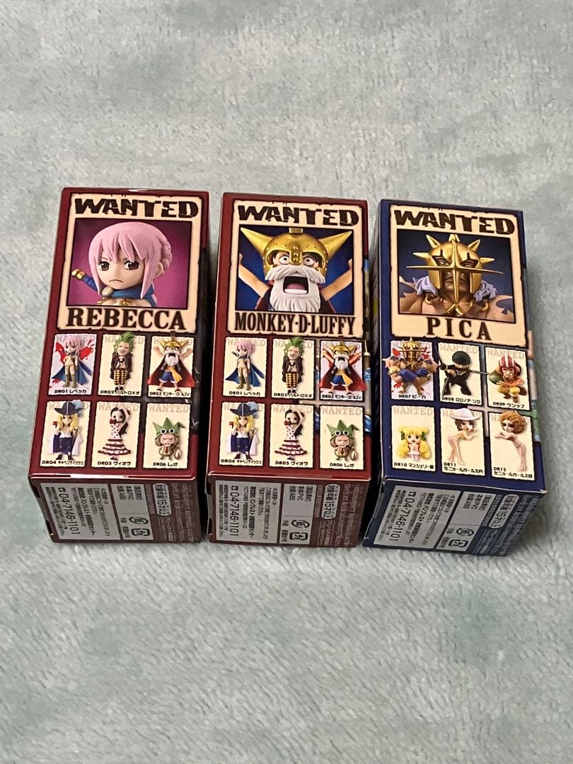 ワンピースコレクタブル ドレスローザ3種
