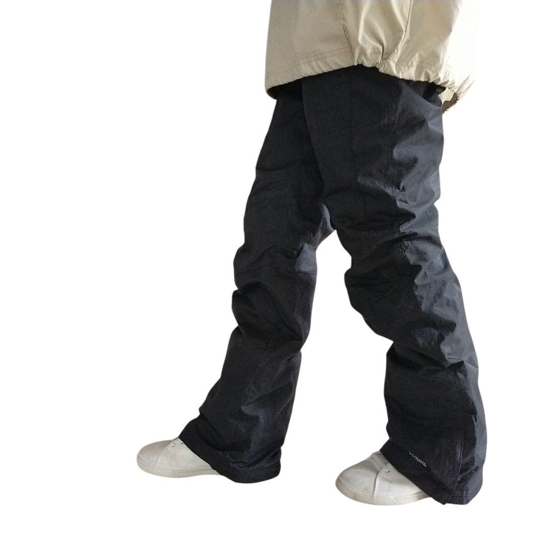【美品 高機能】US Columbia OMNI-TECH 黒 スノーパンツ