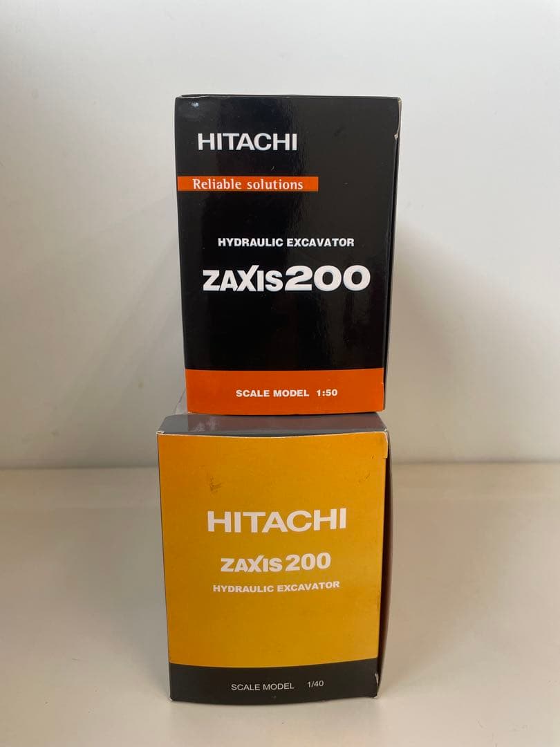 HITACHI ZAXIS200 1/40 1/50 2個セット