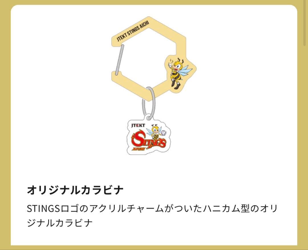 ジェイテクトSTINGS愛知 ファンクラブ特典グッズ