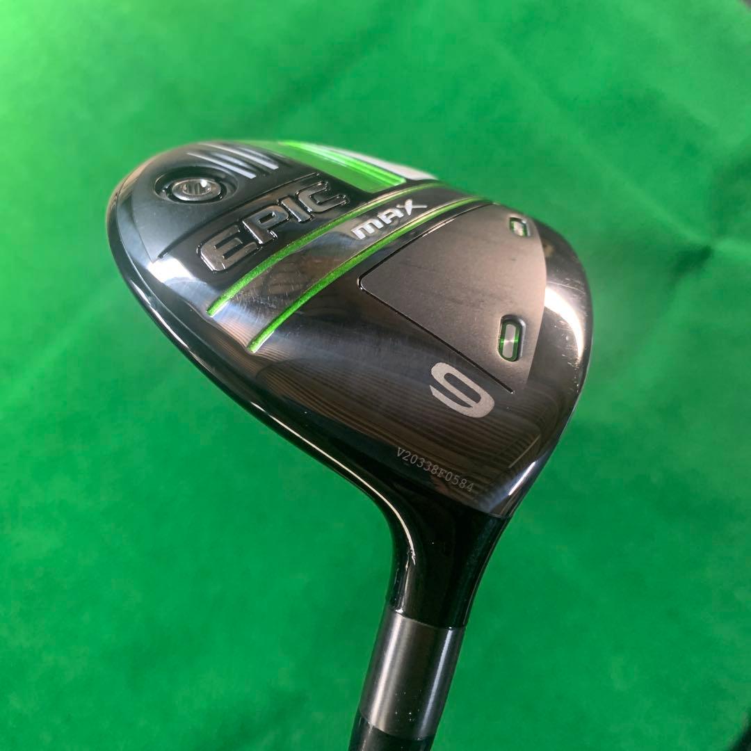 【レア美品】Callaway EPIC MAX 9W 23° 純正40-S