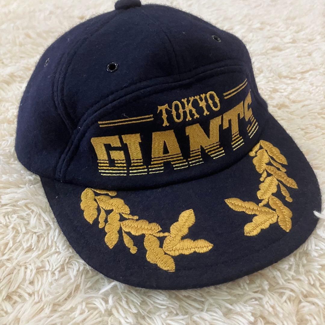 【希少】読売ジャイアンツ 巨人 ベースボールキャップ デサント製 帽子