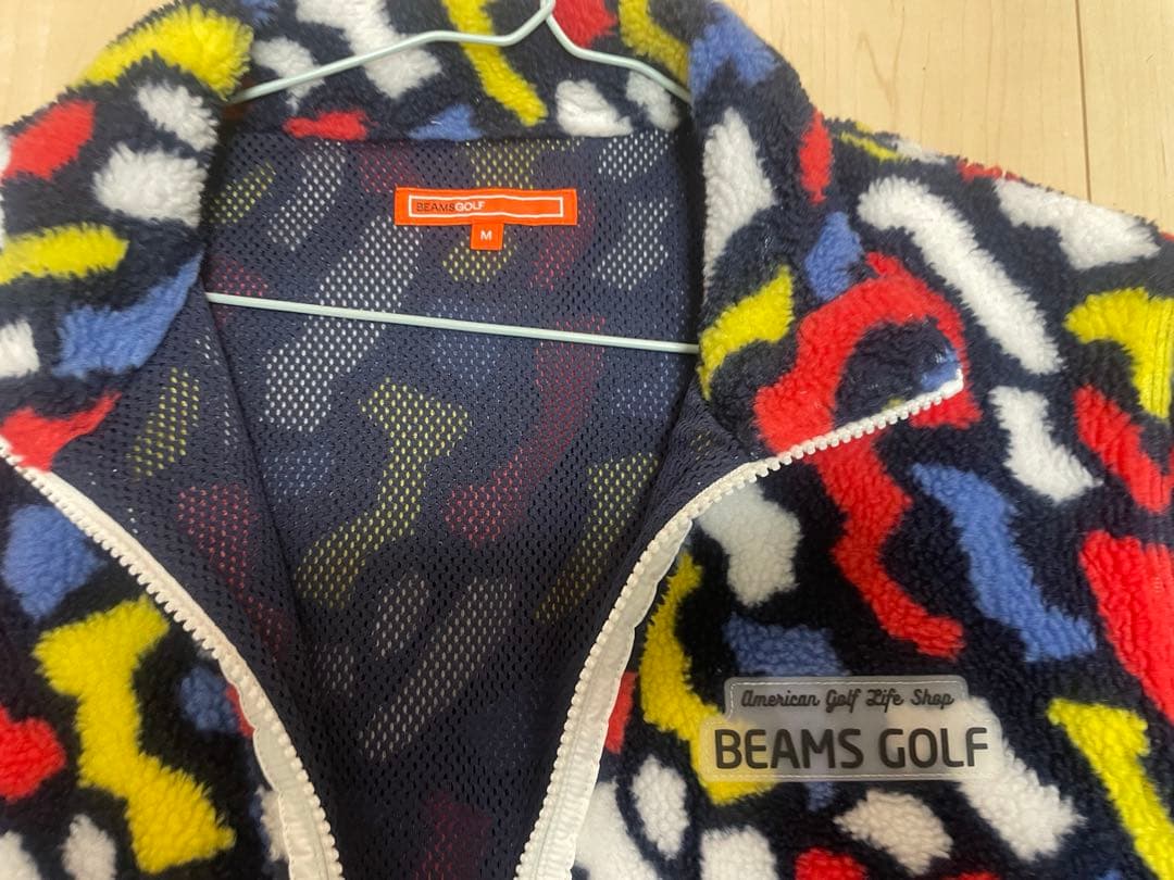 BEAMS GOLF フリース ブルゾン