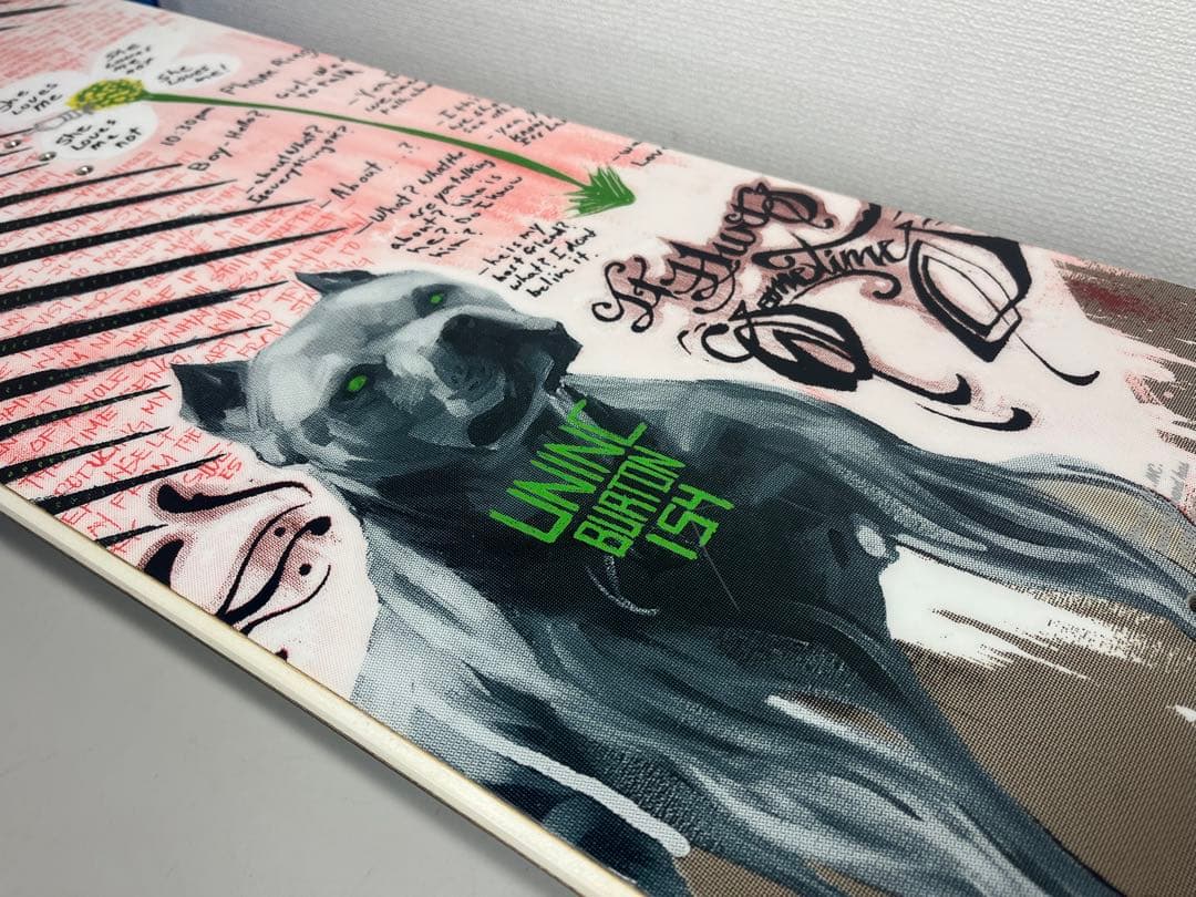 バートン Burton スノーボード 154cm ボード キャンバータイプ