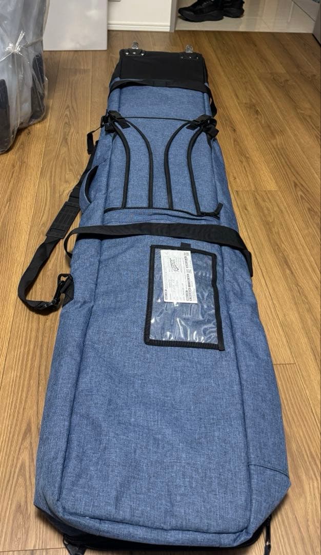 【ほぼ新品】スキーケース 165cm ダブル収納 小川町購入