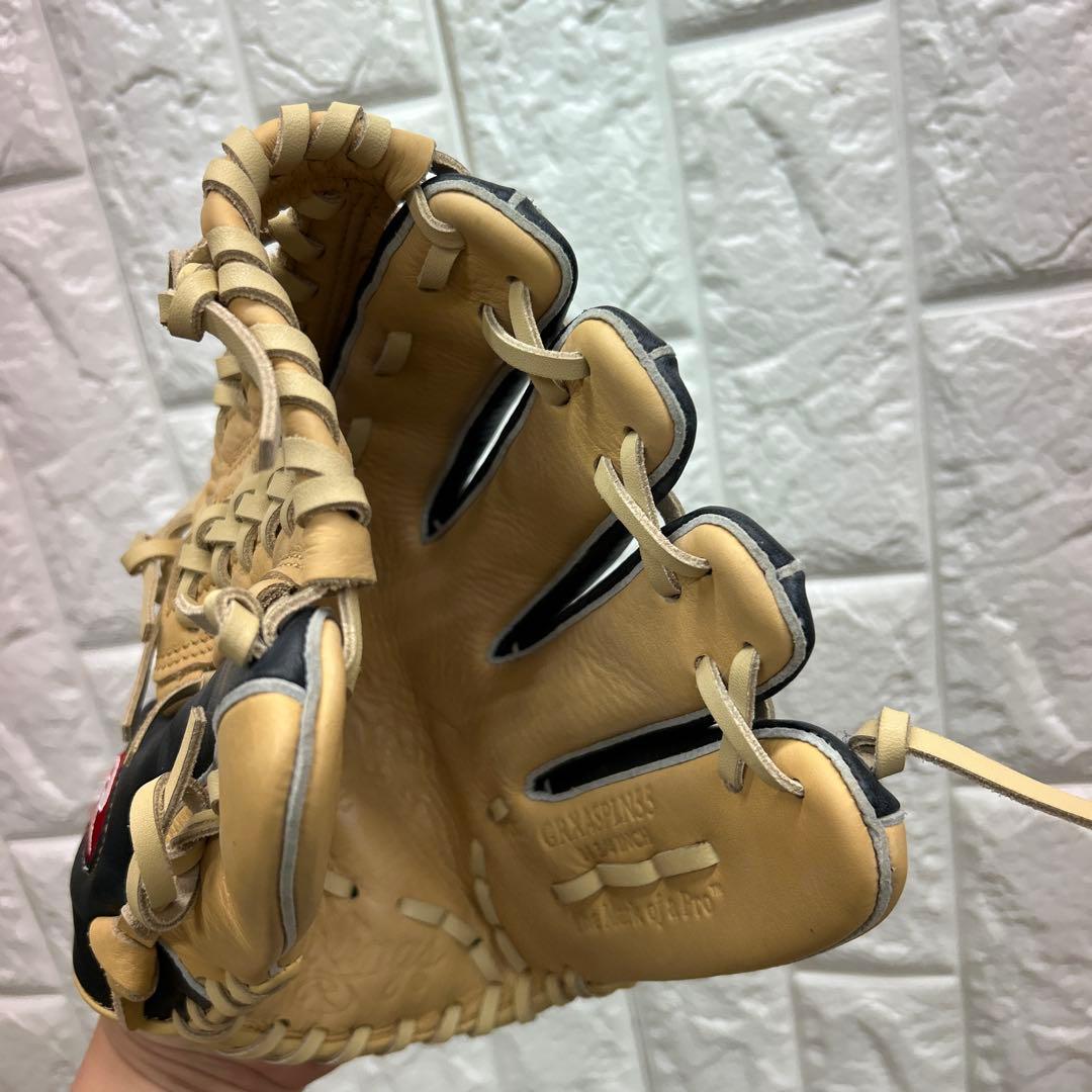 【美品】野球 グローブ 軟式 一般 内野手 外野手 Rawlings