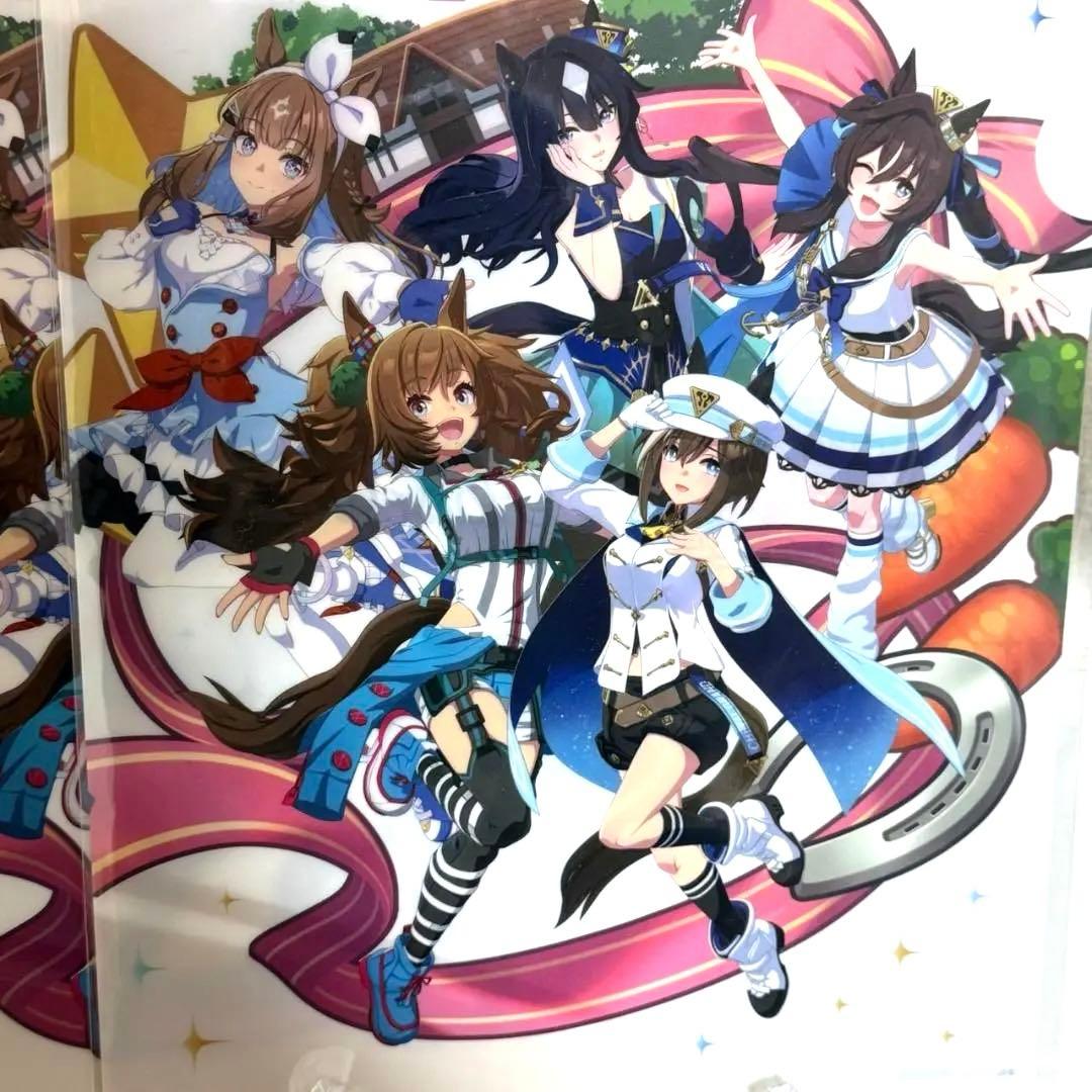 【新品未開封品】ウマ娘 ノーザンホースパーク クリアファイル 全員集合 2枚