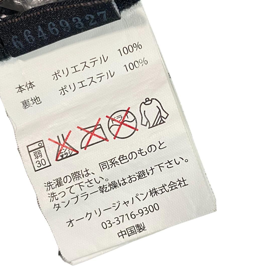 オークリー OAKLEY 裏起毛 ナイロンジャケット L ブラック ゴルフ