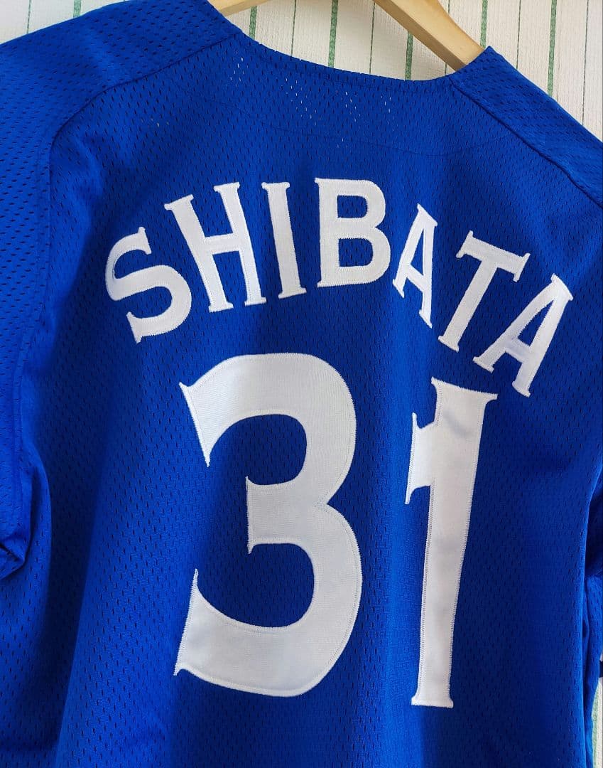 【新品/Ｌ/復刻】横浜DeNAベイスターズ　31番　柴田竜拓選手　ユニフォーム