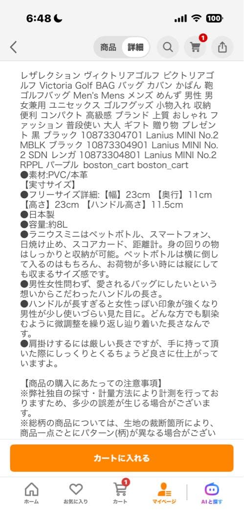 未使用に近い状態　レザレクション　カートバッグ＋カナリー