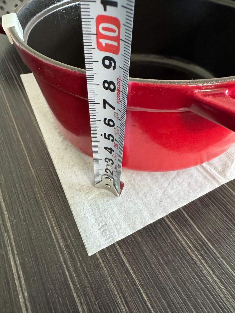STAUB ストウブ　ピコ・ココット 16 cm ラウンド　チェリー