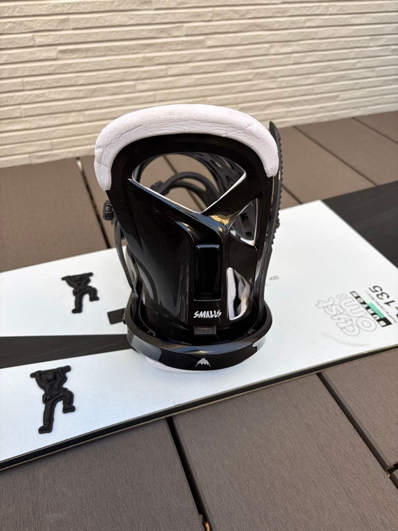 Burton S-135 スノーボード バインディング付き