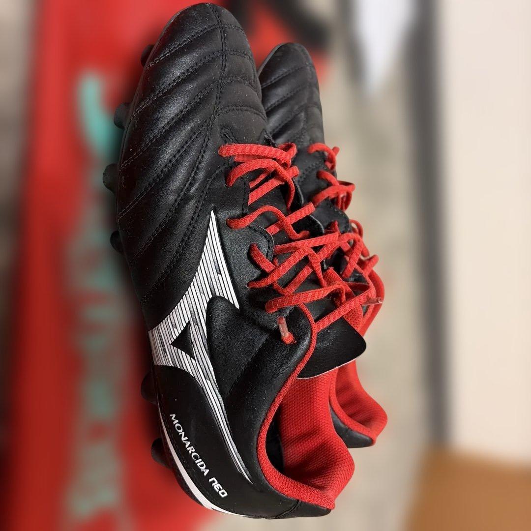 Mizuno Monarcida neoサッカーシューズ 26.5袋付き