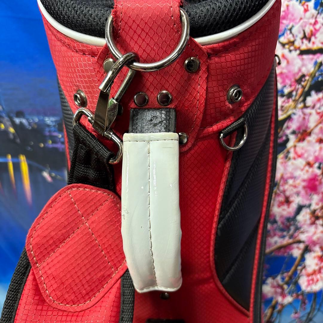 寶BX-1234 PUMA プーマ キャディバッグ 軽量 レッド/ブラック