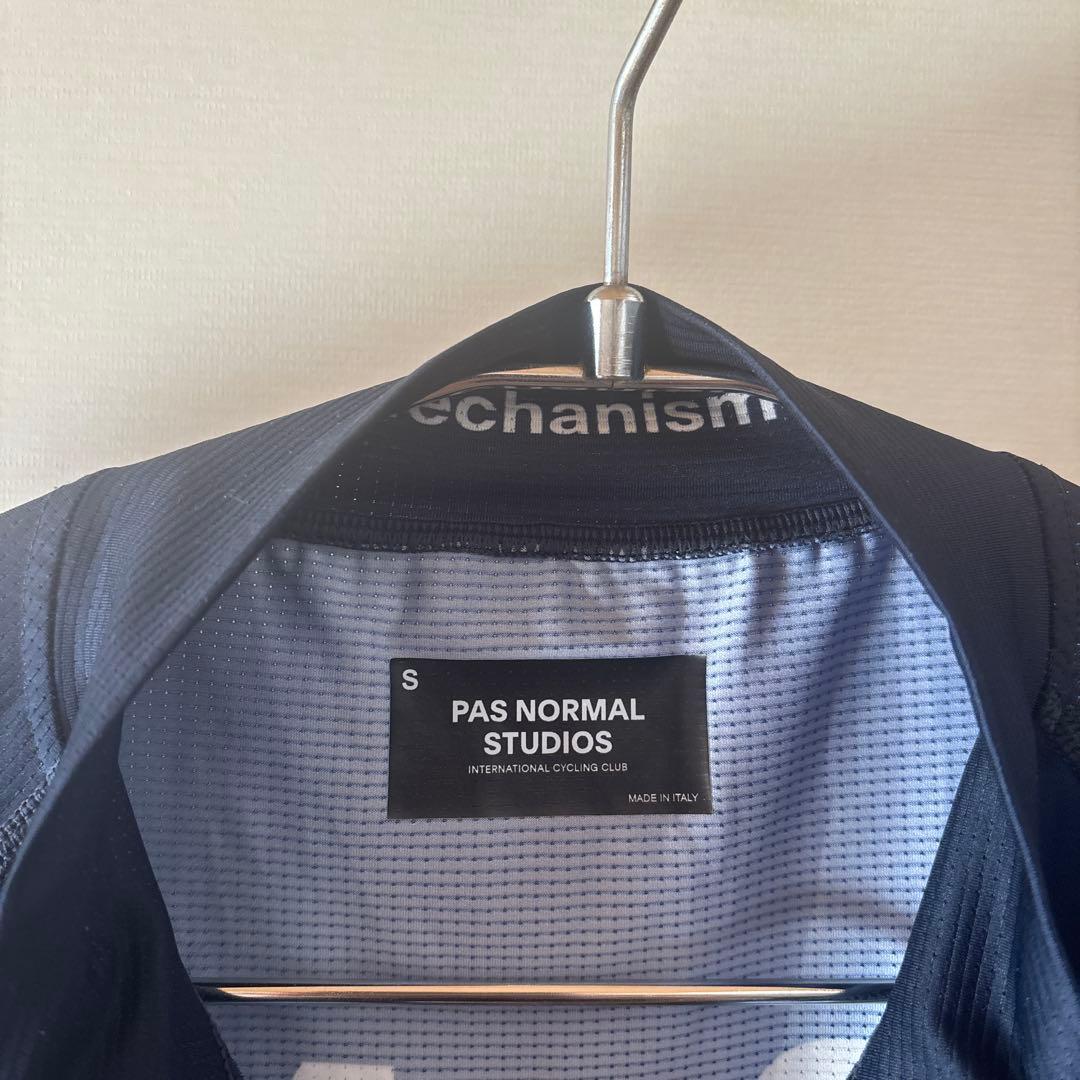 PAS NORMAL STUDIOS サイクルジャージ S ネイビー