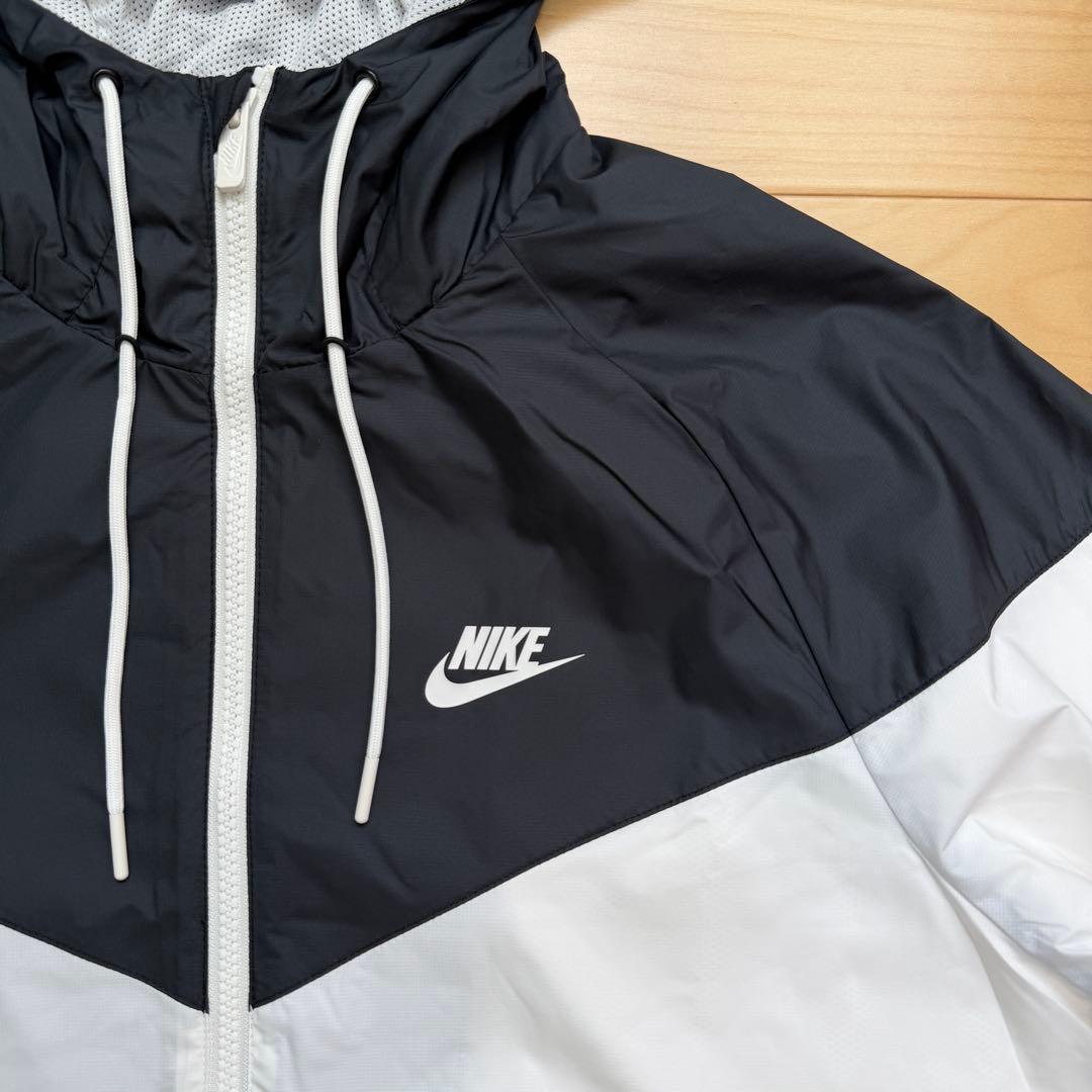 NIKEナイキ　ウィンドブレーカー　ウィンドランナージャケット　黒　白　L 新品