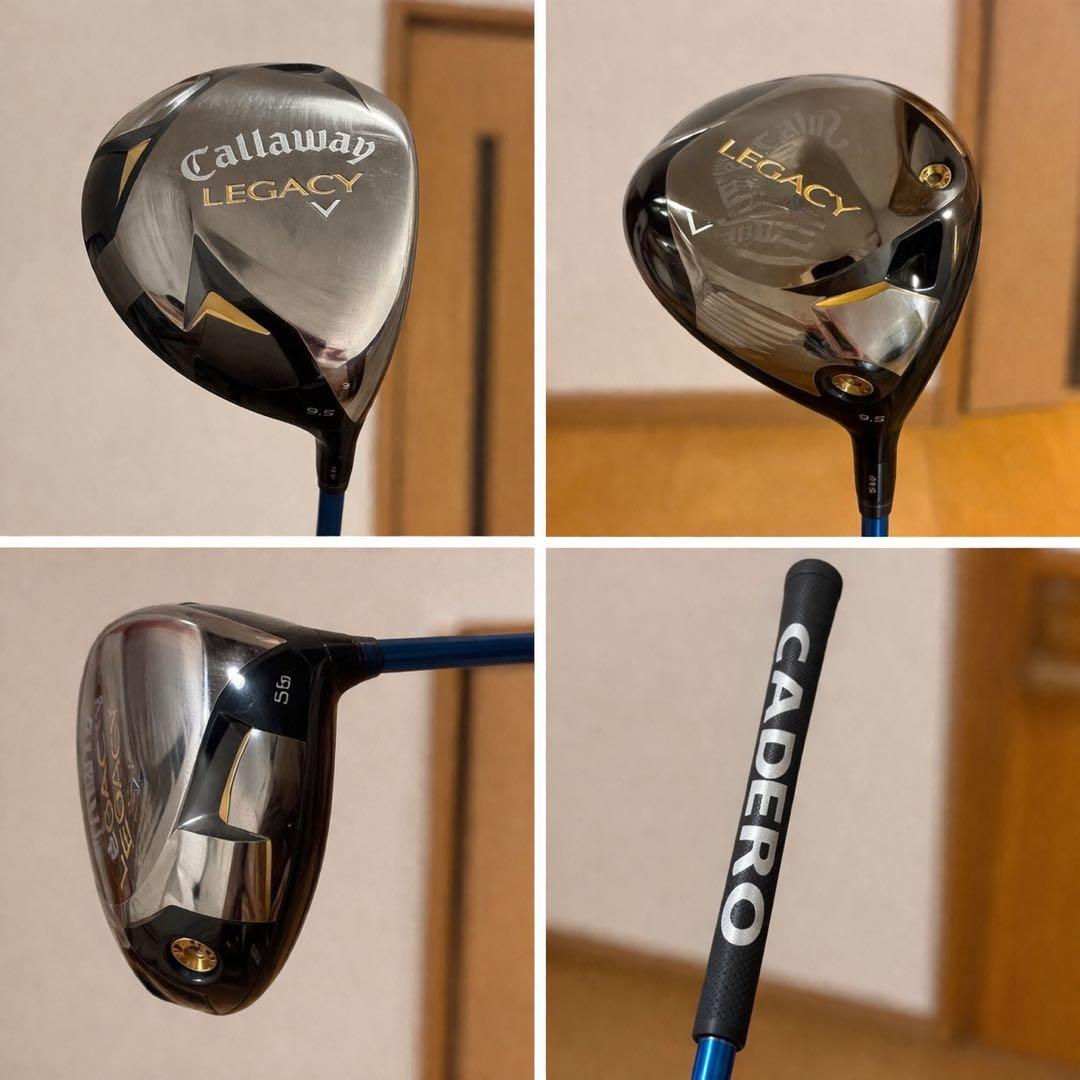 Callaway Legacy ドライバー 9.5度 CADERO Sフレックス