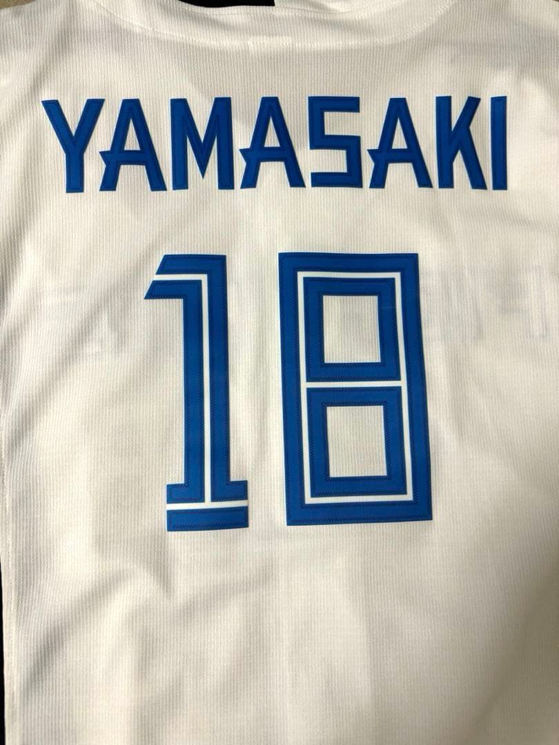 北海道日本ハム レプリカユニフォーム XL 18 山崎福也