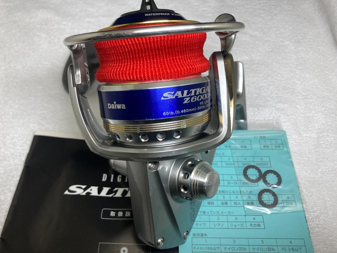 Daiwa SALTIGA-Z6000GT スピニングリール