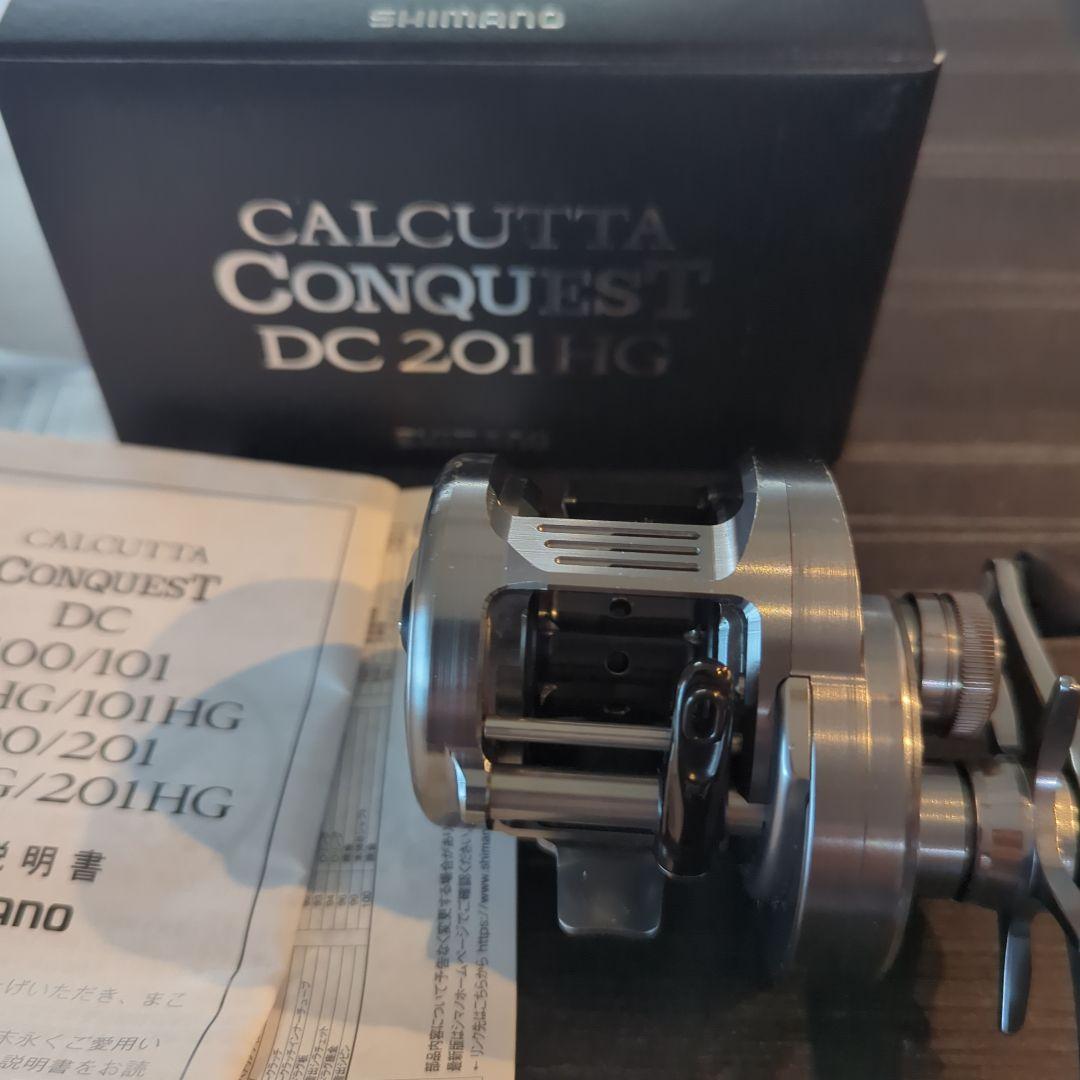 20 シマノ カルカッタコンクエスト DC201HG 美品 オーバーホール済み