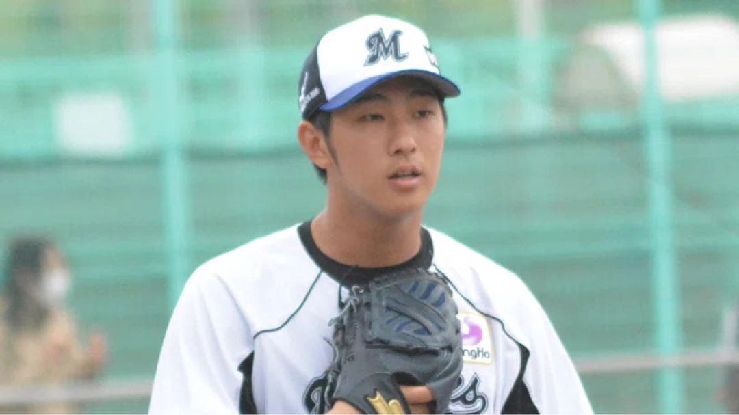も*）様 千葉ロッテマリーンズ本前郁也選手実使用グローブ