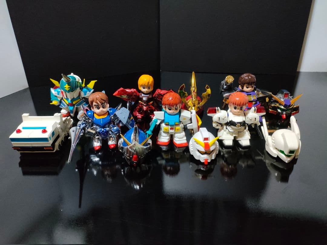 【80年代製】SDガンダムクロス 機動警察パトレイバー フィギュア プラモデル