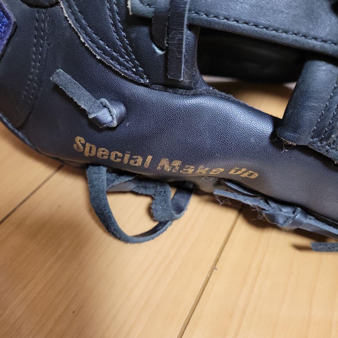 中古★SSK&Nike 軟式グローブ 黒2点セット内野手外野手ピッチャー